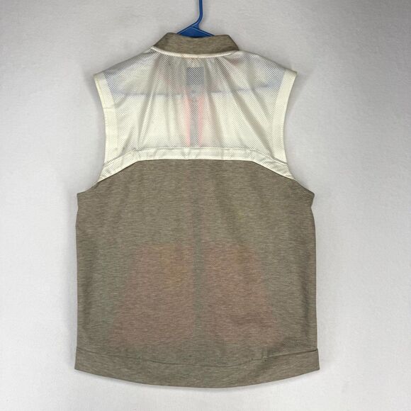 Under Armour Tan‎ and Pink Runner Vest Mens Size L - Picture 3 of 11